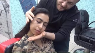 ASMR?The world's best neck crack compilation video?TURKISH BARBER MASSAGE?BOYUN KÜTLETME VİDEO'SU
