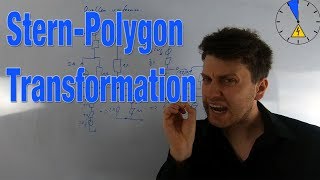 Stern Polygon Transformation umwandlen Erweiterung der Stern Dreieck Transformation