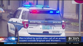 Suspect Killed By Police After Incident Outside Brigham & Women's Hospital