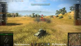WOT: Степи - Т-50-2 - 6 фрагов -