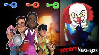 KÖTÜ KOMŞU KÖTÜ PALYANÇO OLDU ? Secret Neighbor Yeni Oyun