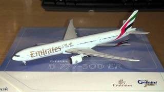 Emirates Boeing 777-300ER -  GeminiJets 1:400 Review