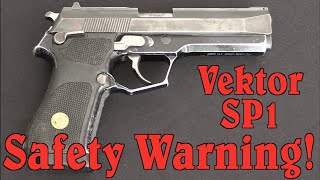 Vektor SP1: Important Safety Warning (reupload)