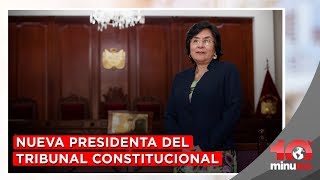 Marianella Ledesma asumió la presidencia del TC - 10 minutos Edición Tarde