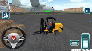 Airplane Pilot Car Transporter Simulator 2017 Forklift on the Plane - Android GamePlay FHD