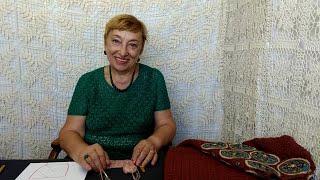 Мастер- класс по вязанию крючком. Платье "Юбилейное". Основное полотно.