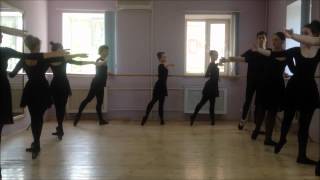 Зачет по танцу 30.05.15 "Упражнения у станка"