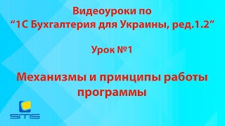 Обучение по программе 1С Бухгалтерия 8 для Украины. Урок 1