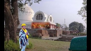 สาธุ มหาปรินิพพานสถูป พระพุทธรูปปางปรินิพพาน ณ สาลวโนทยาน  กุสินารา อินเดีย 4 By Mayuree Wangrairot