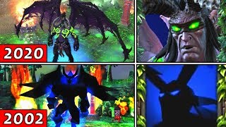 Illidan Becomes a Demon [REFORGED] and Gets Banished by his Brother VS Original Scenes of Warcraft 3