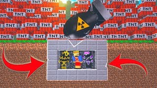 SUPER TNT NUCLEAR VS MINECRAFT BUNKER