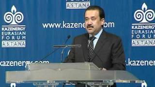 Karim Massimov's speech at KazEnergy Forum