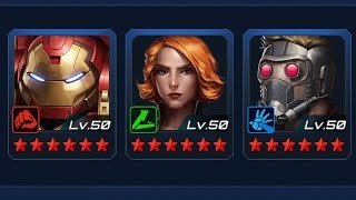 Marvel Future Fight - 6 Star Black Widow Battle