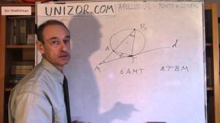 Unizor - Geometry2D - Apollonius Problems - Points and Lines