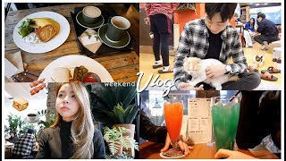 WEEKEND VLOG ☕ BRUNCH & CAT CAFE | Erna Limdaugh