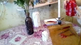 как делают резные свечи