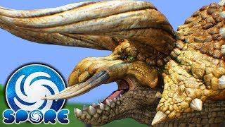 THIS IS AMAZING! Perfect MONSTER HUNTER Creations In Spore! - Spore Gameplay
