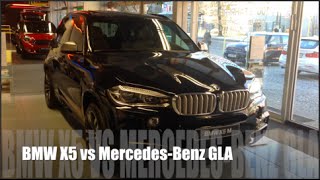 BMW X5 2014 vs Mercedes-Benz GLA 2014
