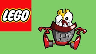 How to Build LEGO Mixels Shuff & Zorch Mix 2 - Stop Motion Build  | Bricks and Clay Play
