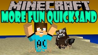 MORE FUN QUICKSAND MOD - Pantanos, Arena Movediza, lodo y mas! - Minecraft mod 1.6.4 y 1.7.10 Review