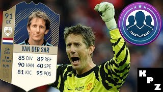 DME SBC ÍDOLO [VAN DER SAR ICON] MAIS BARATO COMPLETO - FIFA 18