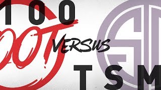 100 vs. TSM - Week 4 Day 1 | NA LCS Summer Split | 100 Thieves vs. TSM (2018)