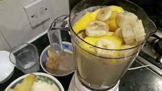 Tropical mix fruit smoothie recipes with coconut milk healthy shakes for weight loss