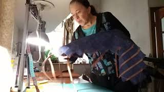 Делаю кожаную сумку из кусочков кожи. Сборка основы. Часть 1.
