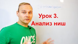 Урок 3. Анализ ниш и конкурентов