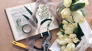 Мастер-класс по флористике. Как собрать букет по спирали
