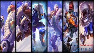 All Snow Day Skins (League of Legends)