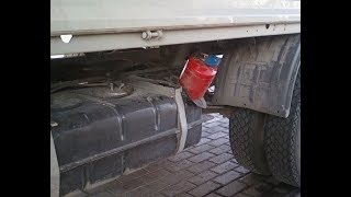 Защита на бак Газели.