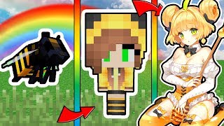 КАК МЕНЯЛАСЬ ДЕВУШКА ПЧЁЛКА И ЕЁ ЖИЗНЕННЫЙ ЦИКЛ В МАЙНКРАФТ ЭВОЛЮЦИЯ ПЧЕЛЫ МУЛЬТИК