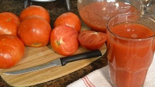 How to Make Simple Tomato Juice from Fresh Tomatoes | RadaCutlery.com