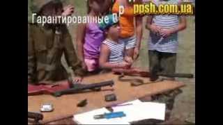 Автомат ППШ 41 - конкурс разборка сборка на скорость ВДВ Одесса 02.08.2013