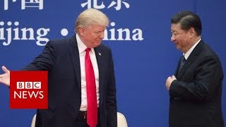 Trump: 'I don't blame China' - BBC News