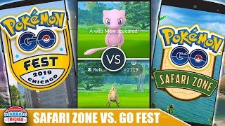 GO FEST vs SAFARI ZONE - WHICH IS BETTER? WHAT ARE THE DIFFERENCES? | POKÉMON GO EVENTS