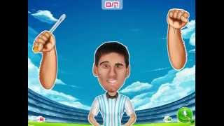2 Kişilik Futbolcu Dövme - 3D Futbol Oyunları