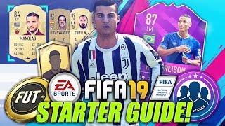 HOW TO START FIFA 19! (Web App Trading & Investing Tips, Starter Packs & More!)