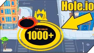 МОЯ ДЫРКА БОЛЬШЕ ВСЕХ - Игра Hole io рекорд. Новая io Игра hole.io