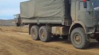 Автобат на полигоне "Ашулук"