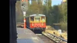 DDR: Катаемся на надземке по вост/зап. Берлину. 1990 год.