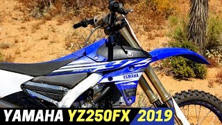 NEW 2019 Yamaha YZ250FX - A Strong Contender In The GNCC Racing Category