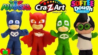 PJ Masks Mold and Play Softee Dough Magical Surprises Like Play Doh