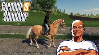 ПОМОЩНИК ДЛЯ ВЫГУЛА ЛОШАДЕЙ В FARMING SIMULATOR 19