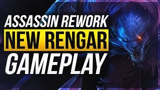 NEW RENGAR IS OP! | Rengar Rework Gameplay - League of Legends