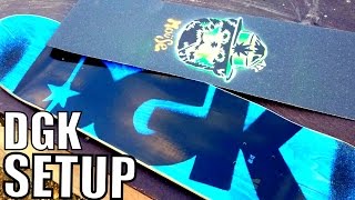 SKATEBOARD SETUP #4 DGK BOARD