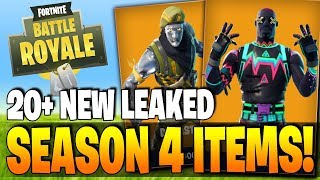20+ SEASON 4 LEAKED NEW OUTFITS COMING SOON! - Fortnite Battle Royale New Items & Skins!!