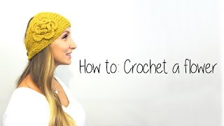 CROCHET TUTORIAL - FLOWER Part 1