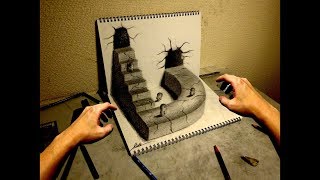 Amazing 3D Art on sketchbook【31】